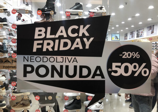 “Crni petak”Bh. građani broje svaku marku, u Hrvatskoj potrošeno 106,8 miliona eura
