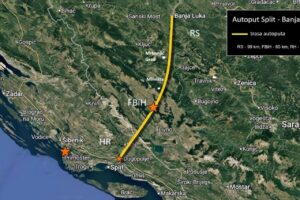 Banja Luka se povezuje sa Splitom: Krenulo se s aktivnostima na izgradnji autoceste