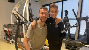 Edin Džeko još jednom pokazao veličinu i uljepšao dan sinu Vladimira Stojkovića