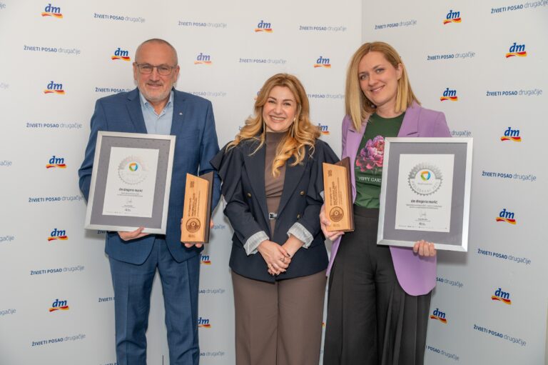 Veliko priznanje za dm drogerie markt: 12. put najpoželjniji poslodavac u BiH