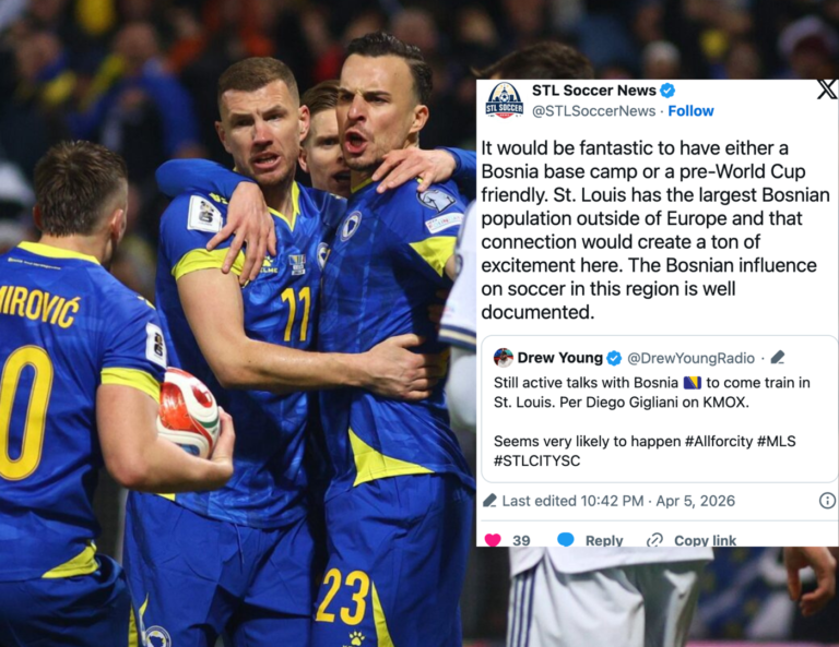 St. Louis sve bliže Zmajevima: Grad dijaspore kandidat za kamp BiH pred Mundijal