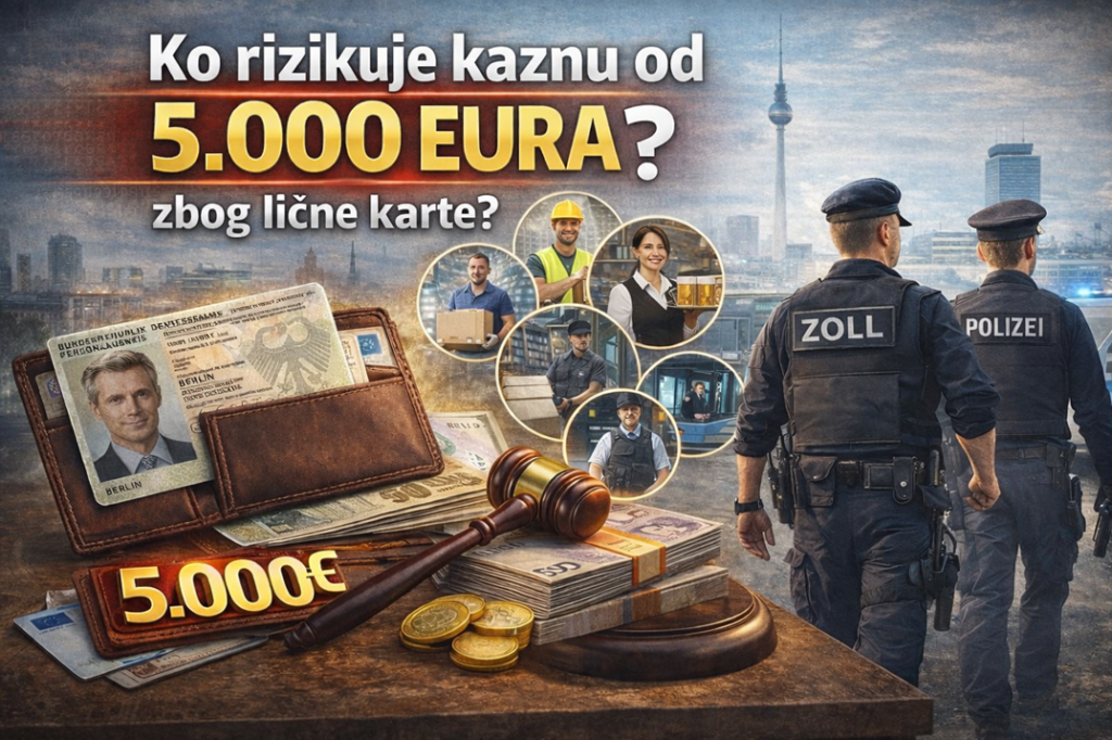 Ko rizikuje kaznu od 5.000 eura zbog lične karte?