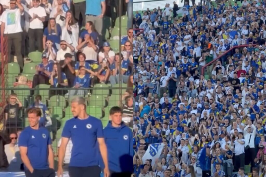 Počeo duel BiH i Sjeverne Makedonije: Lopta krenula sa centra Koševa