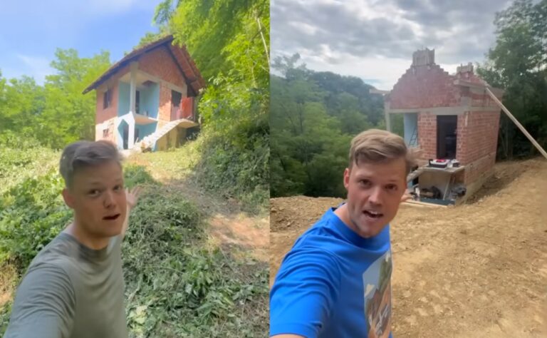 Justus Reid kupio kuću bez vode, struje i puta za 5.000 eura: Napuštena kuća u šumi postala hit Balkana, evo koliko je sve koštalo