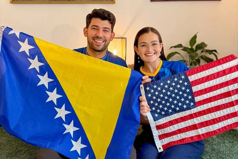 Amerikanka i Bosanac pred duel BiH i SAD-a: “Nadamo se da ćemo ostati u braku”