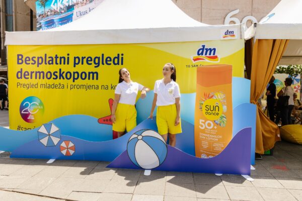 718 osoba iskoristilo priliku: Završen 13. ciklus dm-ovih besplatnih dermoskopskih pregleda