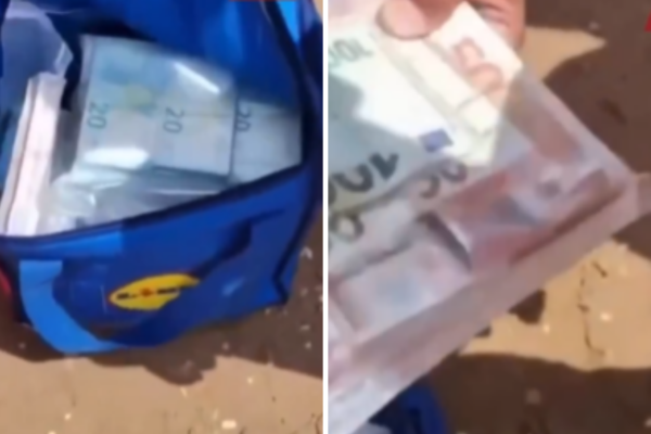 Haos na plaži: More izbacilo vreće sa 700.000 eura, kupači razgrabili novčanice